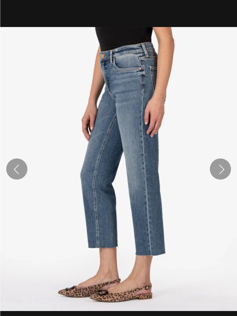 KUT Rachael Fab AB Mom Jean. Size 8.